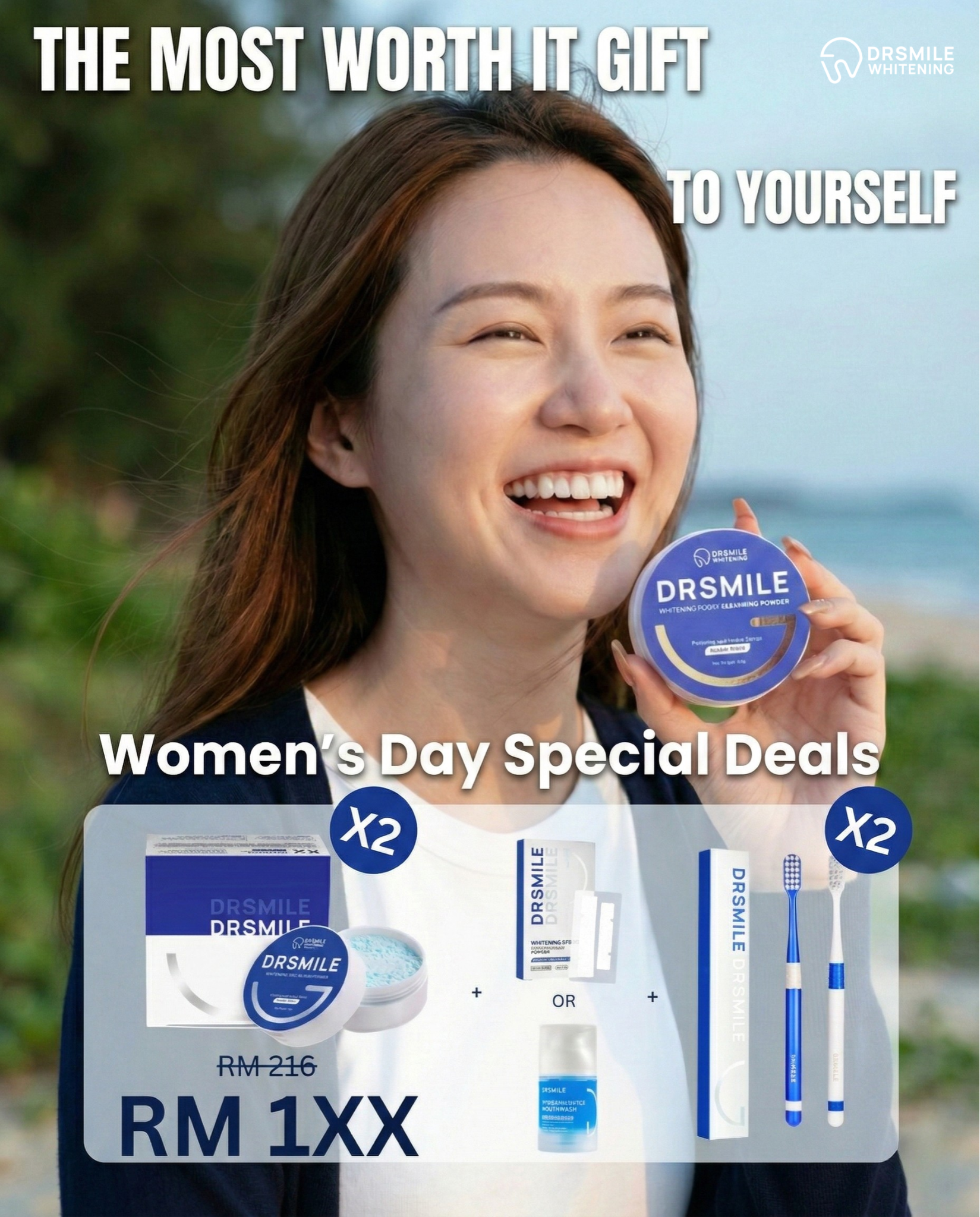 Dr Smile Whitening Solution Facebook ad