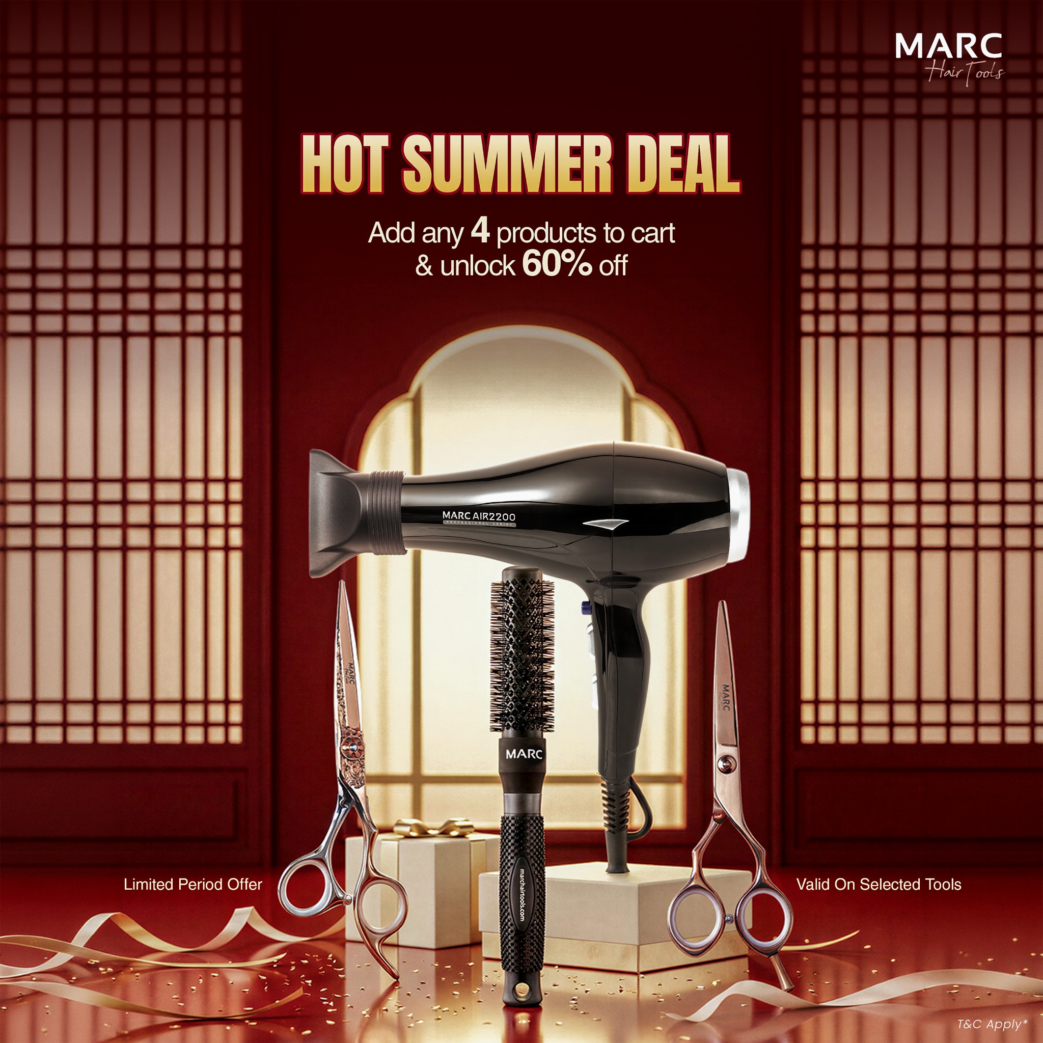 MARC HAIR TOOLS  Facebook ad