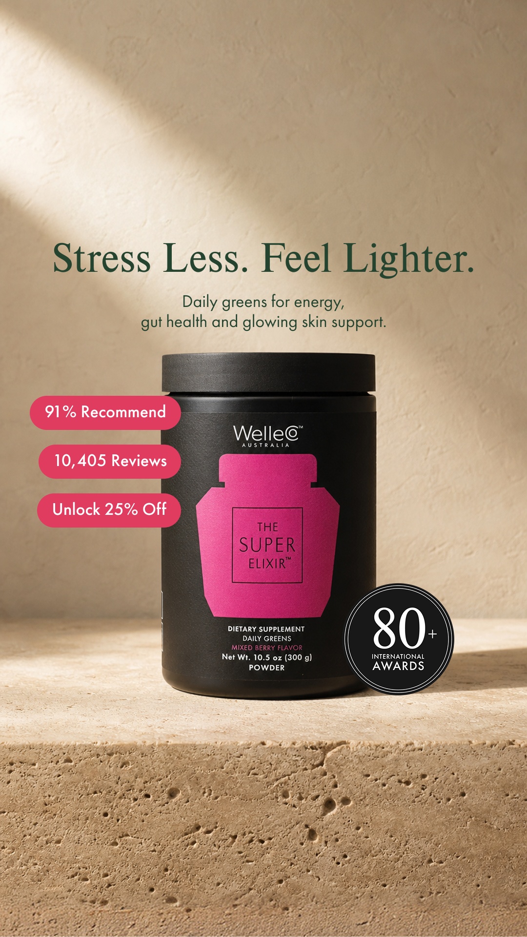 WelleCo Facebook ad