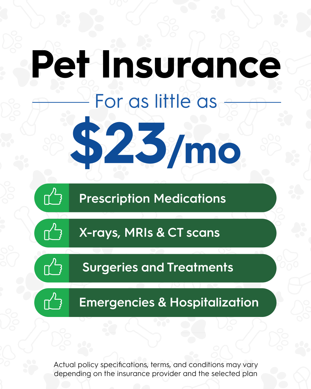 BestMoney Pet Insurance Facebook ad