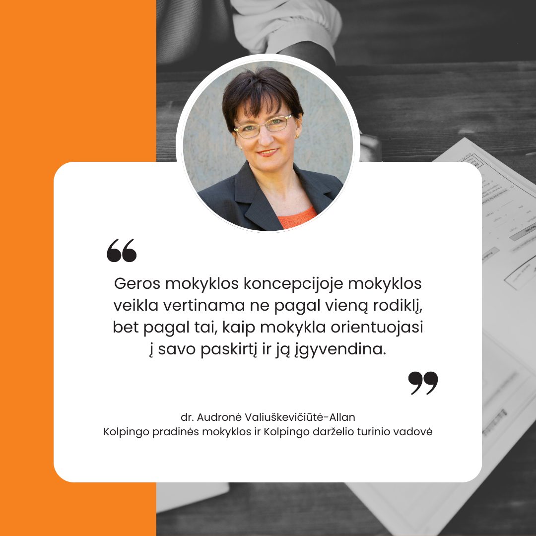 Kolpingo pradinė mokykla Facebook ad: Kas yra Geros mokyklos koncepcija…