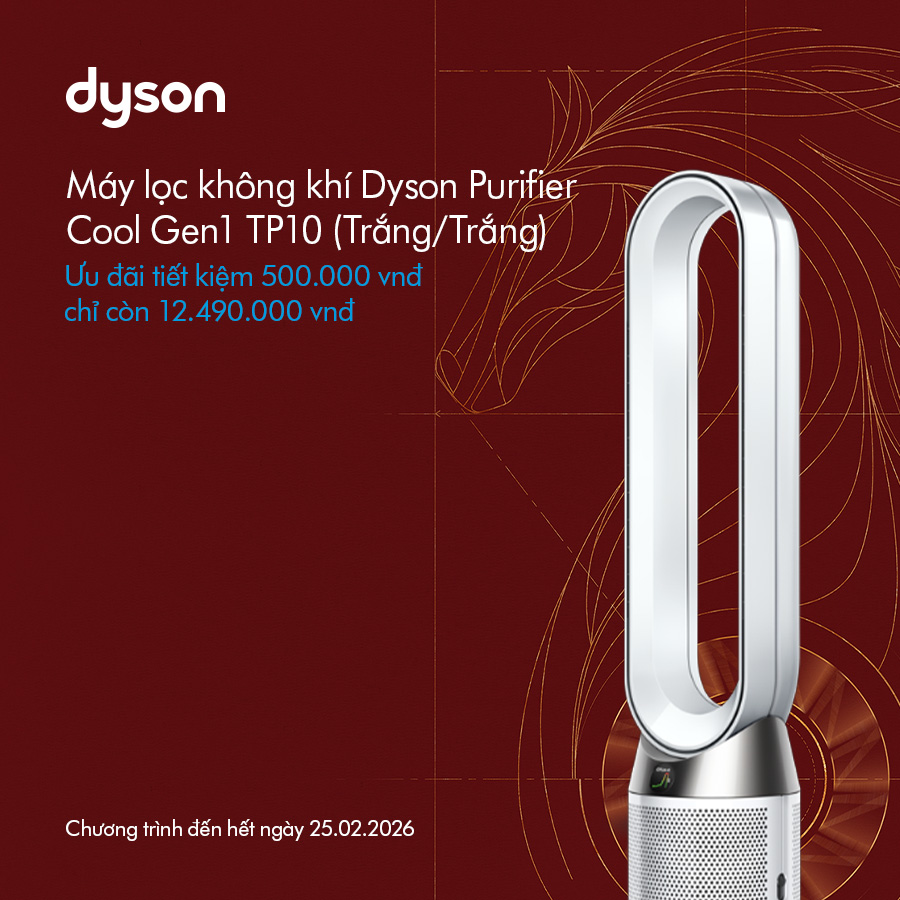 Dyson Facebook ad: Tết tinh gọn, trọn an vui, Sở hữu…