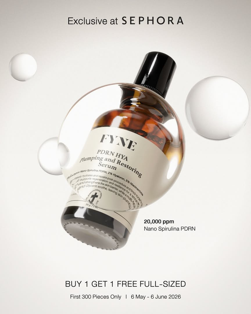 FYNE - ฟายน์ Facebook ad: NEW ONLY at SEPHORA พร้อม โปรเปิดตัว 300 สิทธิ์เท่านั้น!