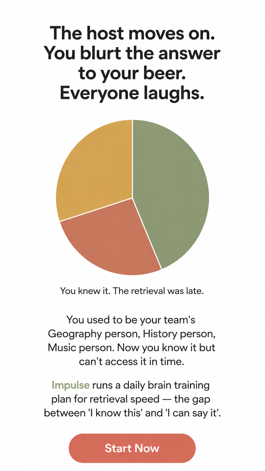 Boost Your Cognitive Performance Facebook ad: Take 1-minute quiz