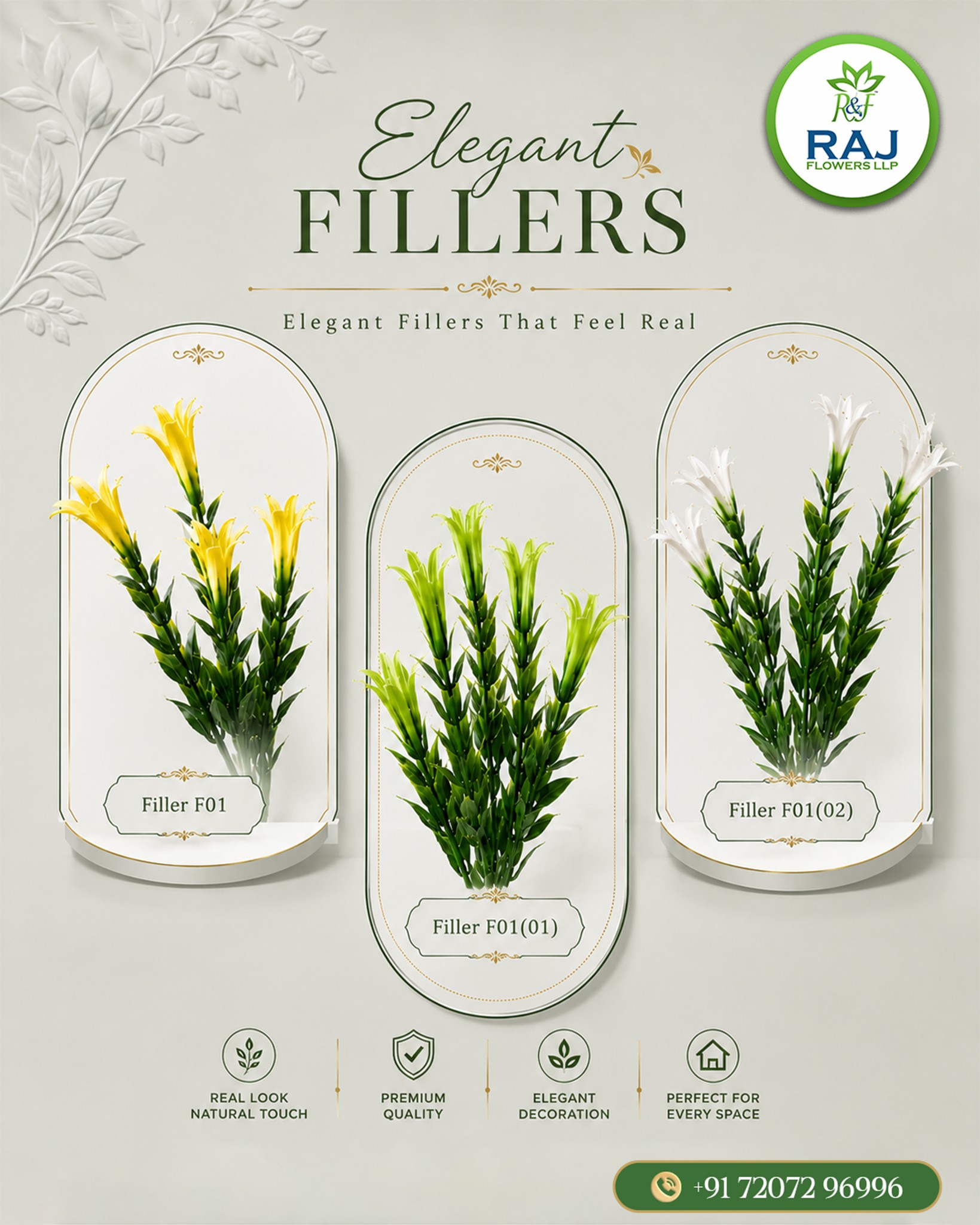 Raj Flowers LLP Facebook ad
