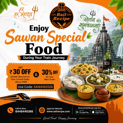 RailRecipe Facebook ad: Order Food on Train Online | Authorised IRCTC E-catering…