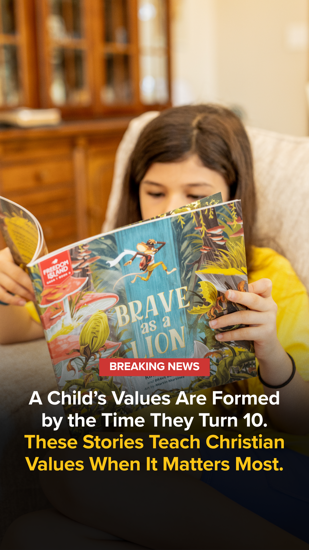 BRAVE Books Facebook ad