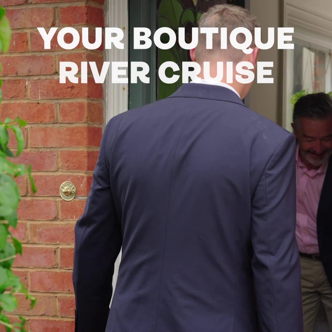 Saga Cruises Facebook ad: Chauffeur service included