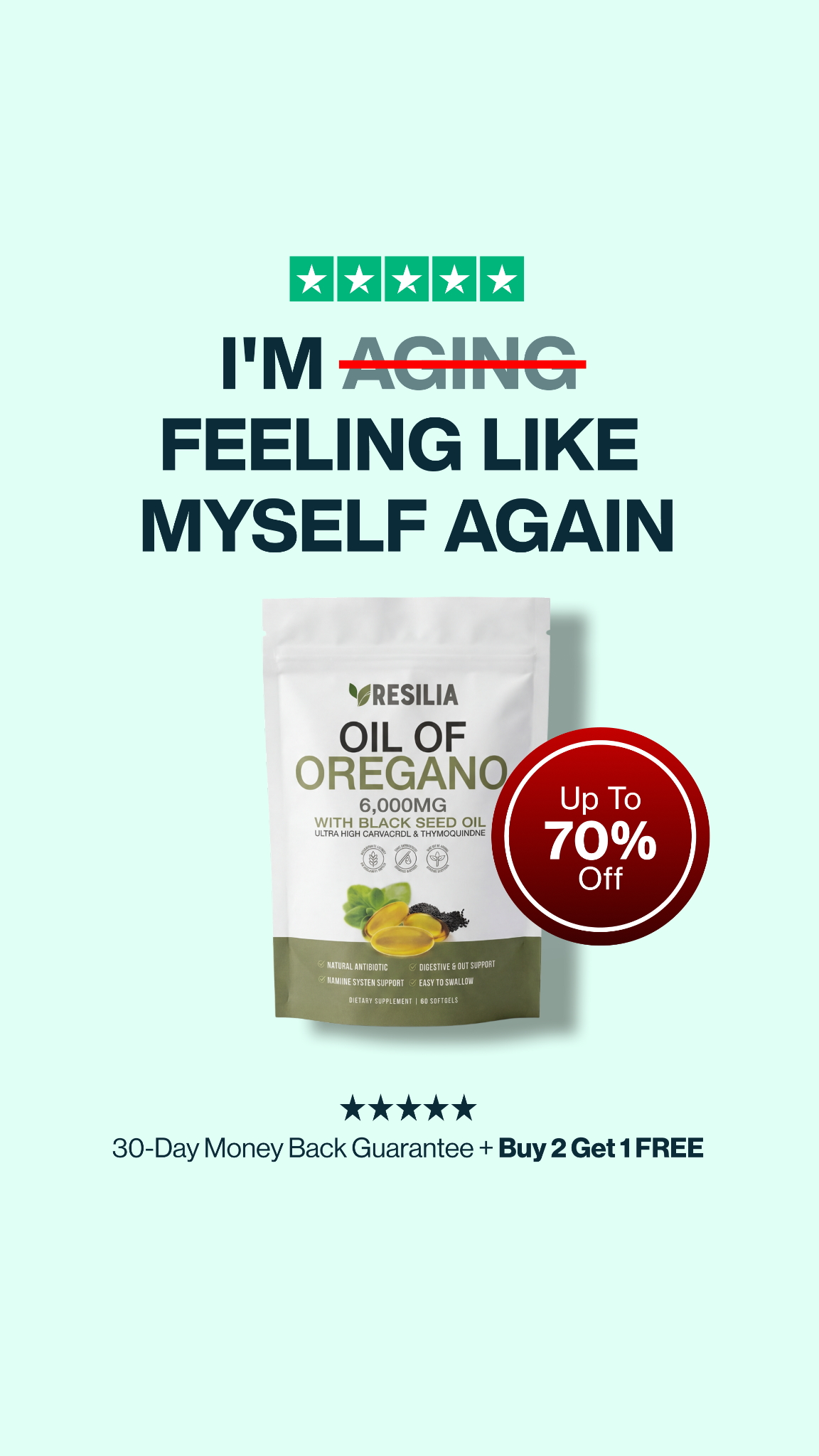 After 40 Wellness Facebook ad