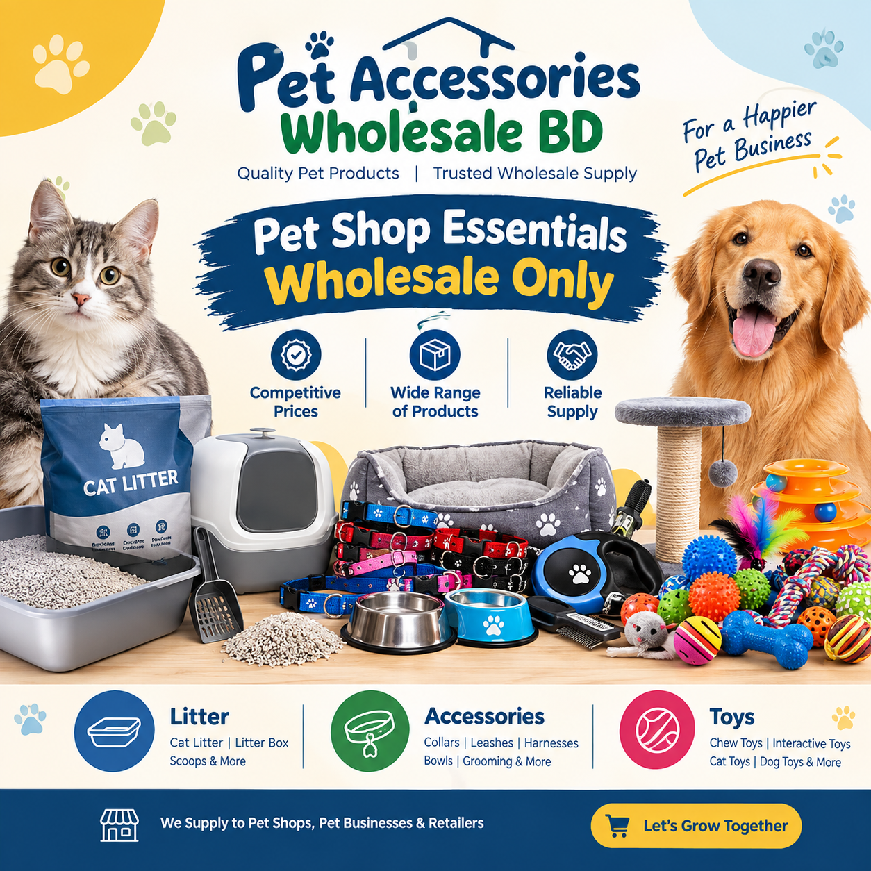 Pet Accessories Wholesale BD Facebook ad: পাইকারি নিন