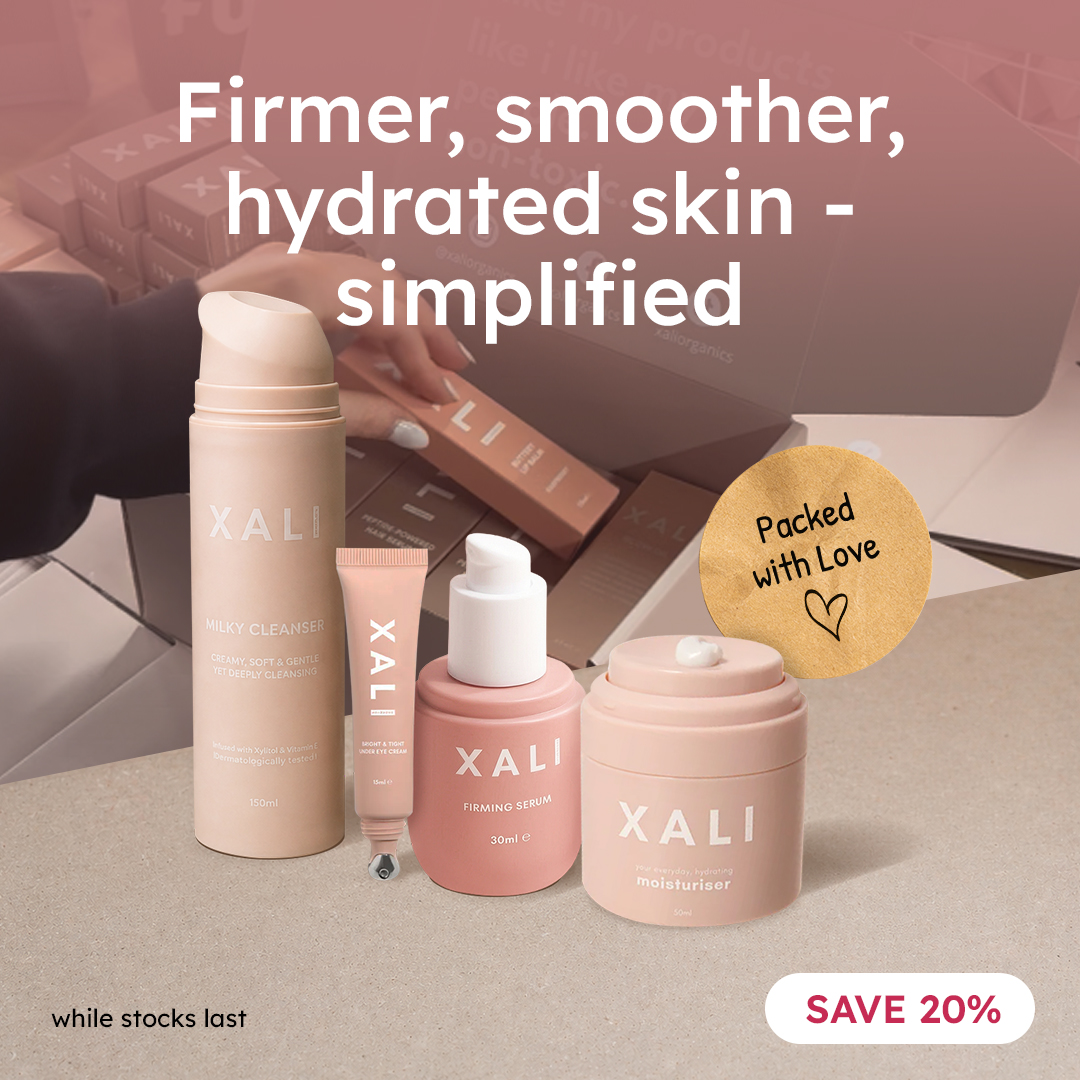 Xali Organics Facebook ad