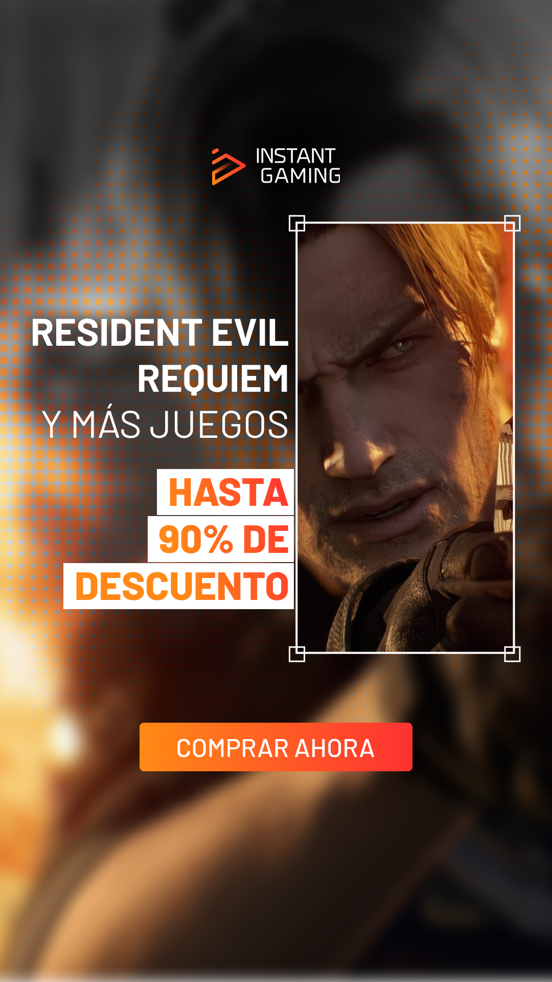 Instant Gaming Facebook ad