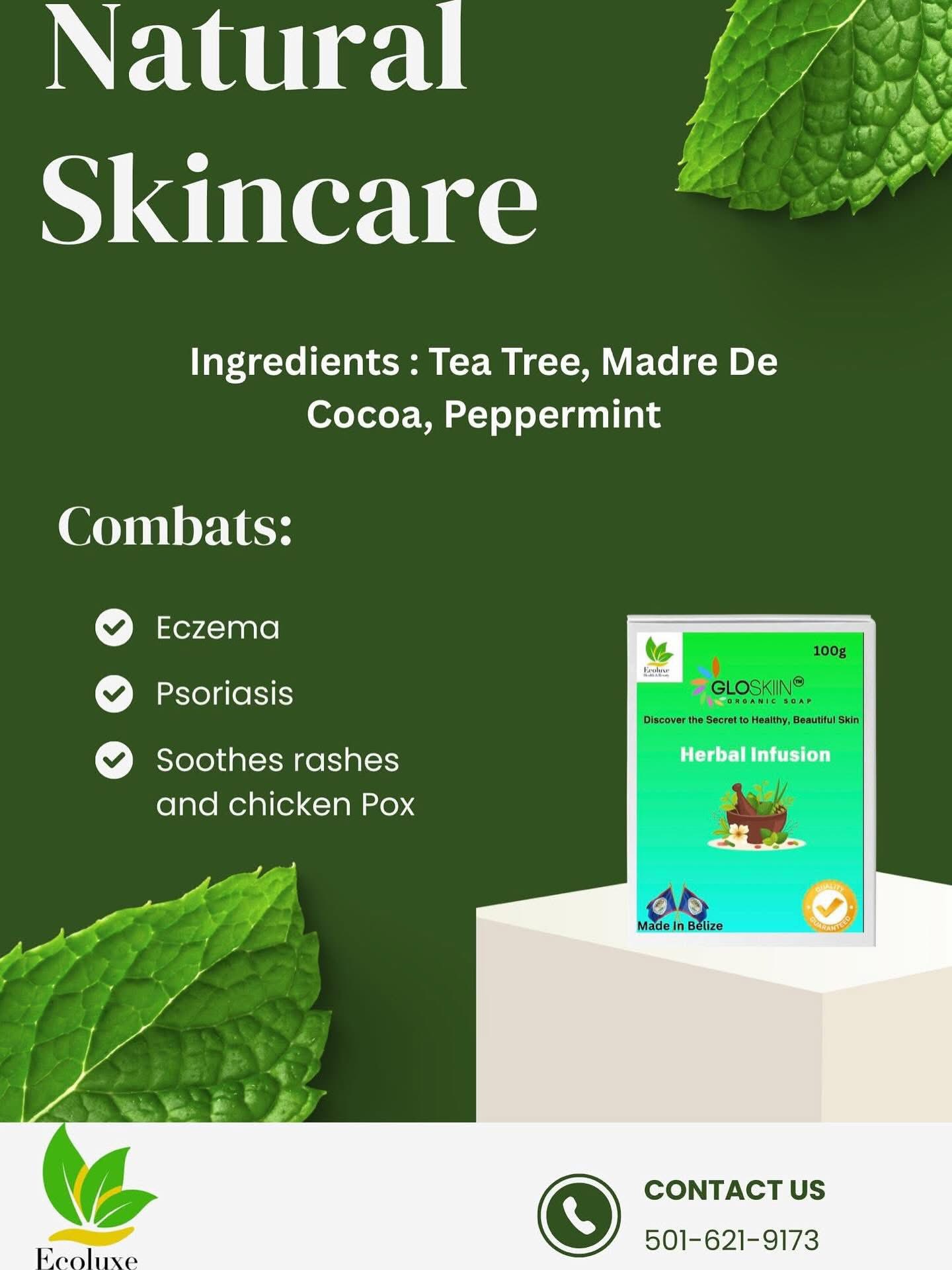 Eco-Luxe Facebook ad: Nature-powered care for healthier skin