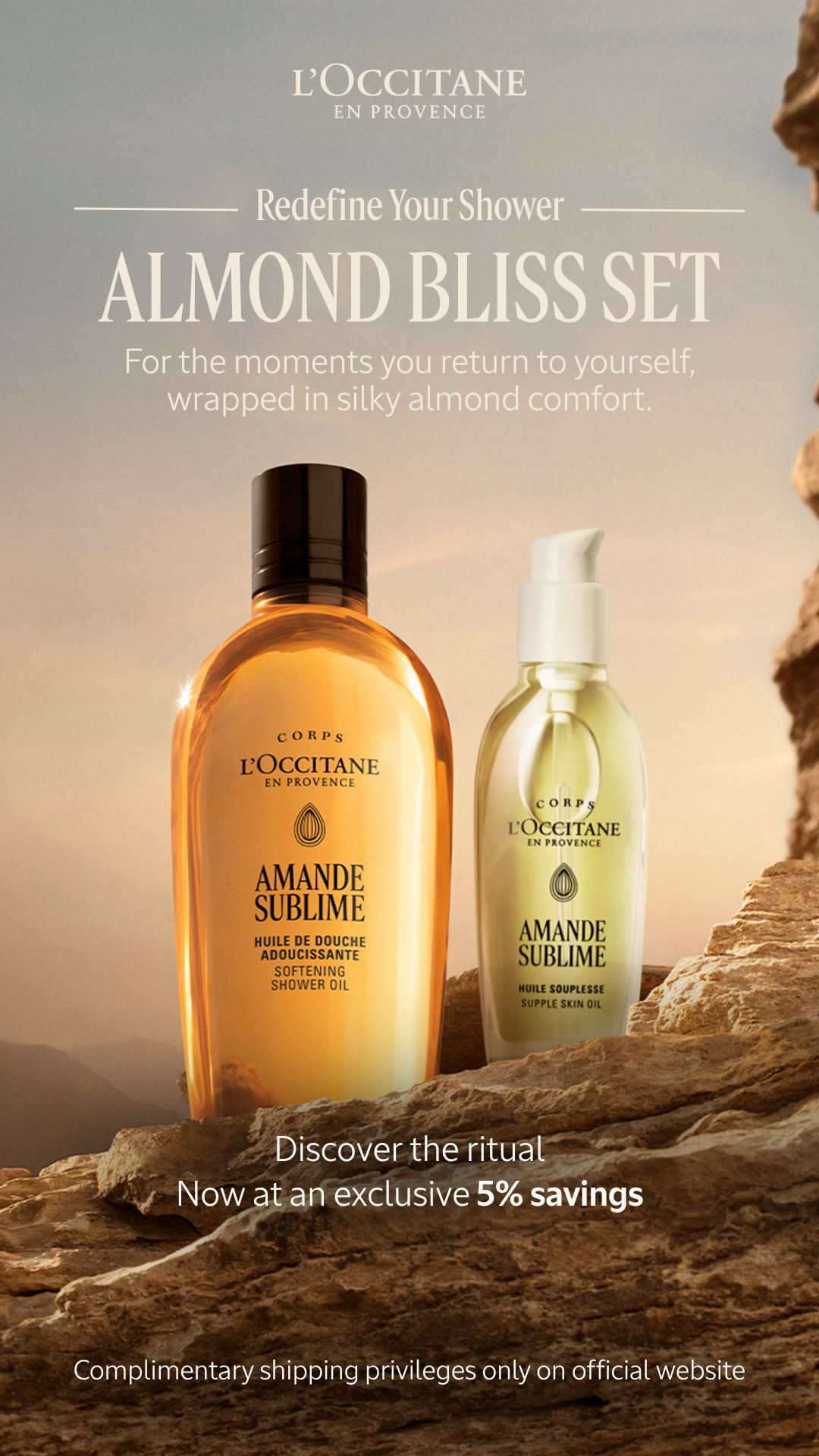 L'OCCITANE en Provence Facebook ad