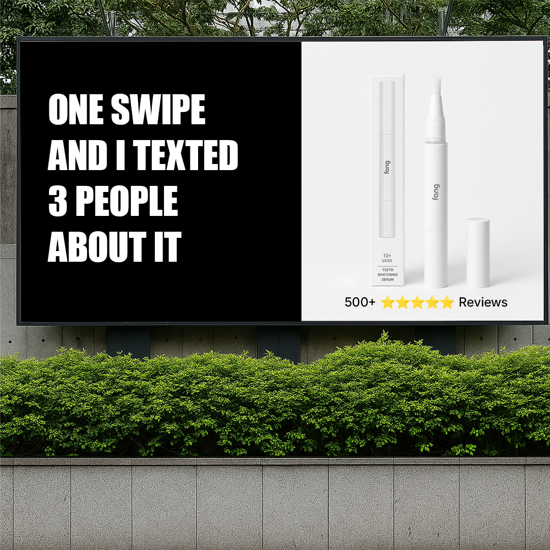 Smile Care Club Facebook ad