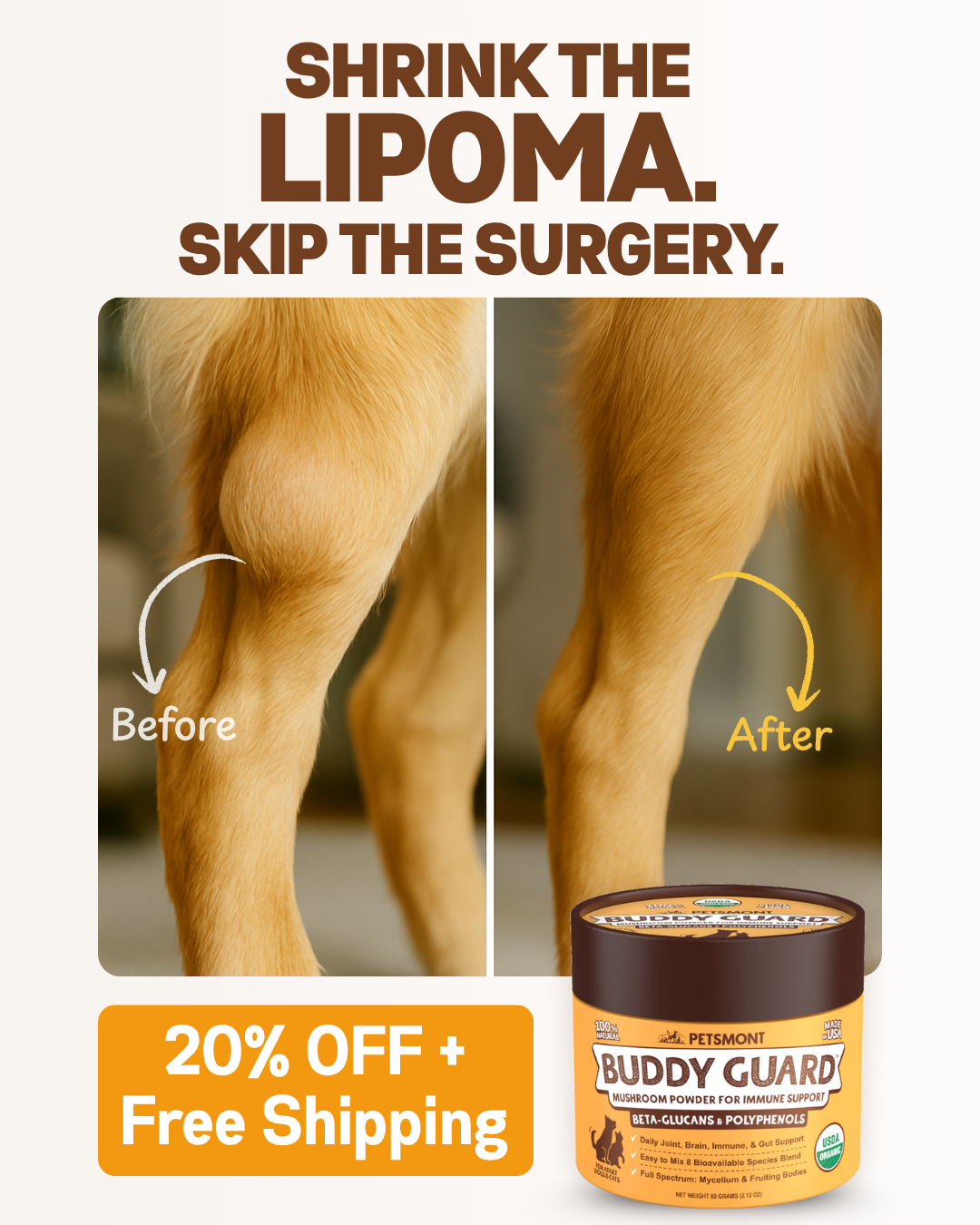 Petsmont Facebook ad
