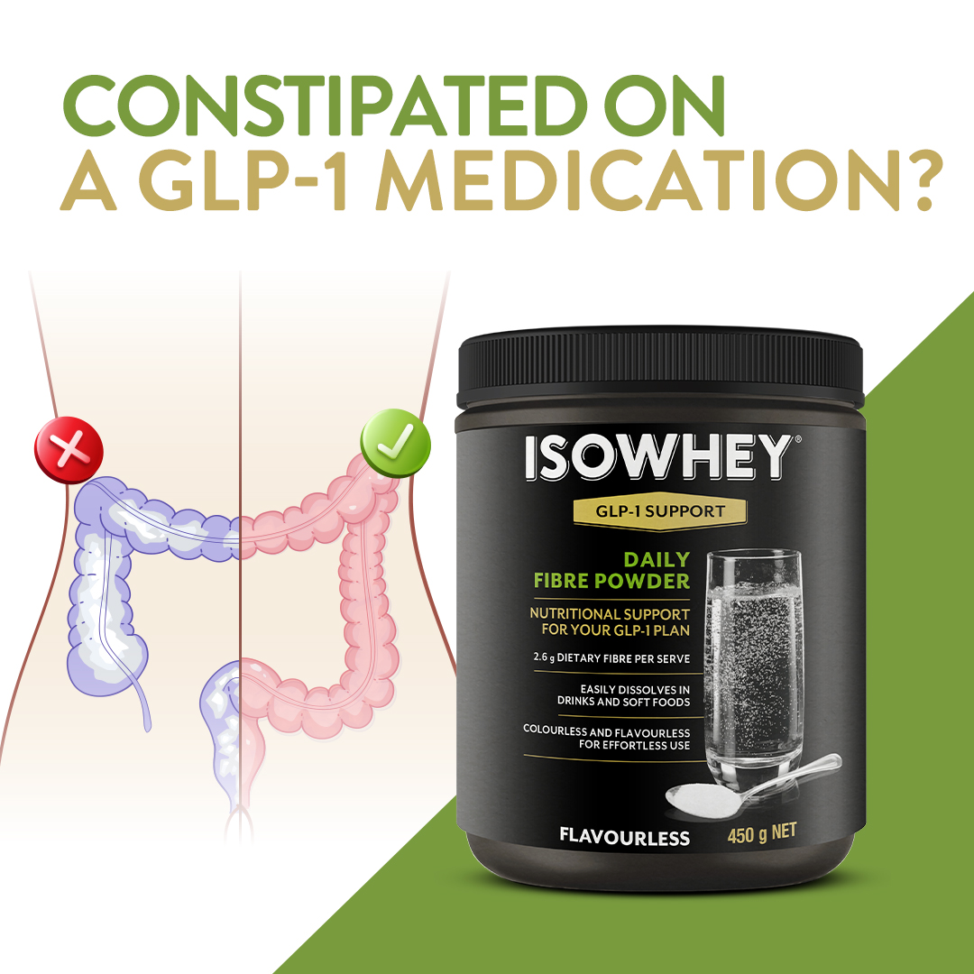 IsoWhey Facebook ad: IsoWhey GLP-1 Support