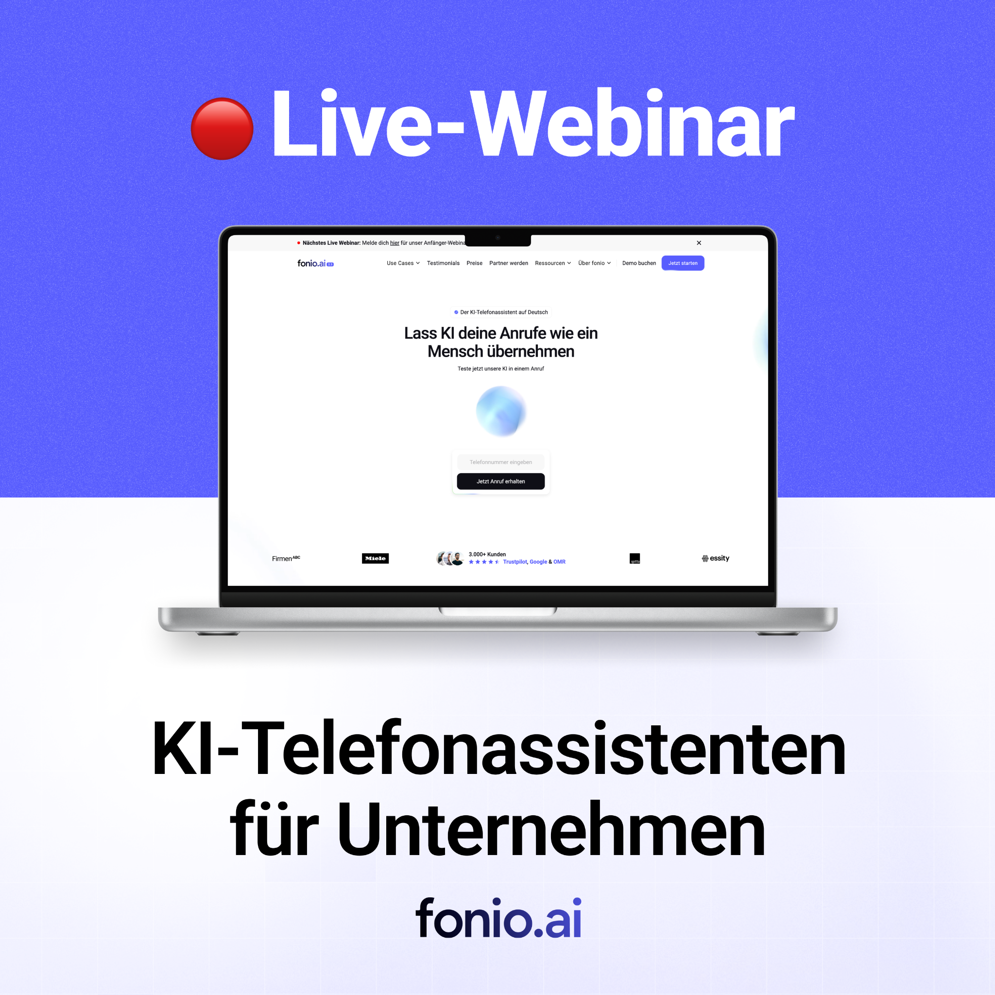 Fonio.ai Facebook ad