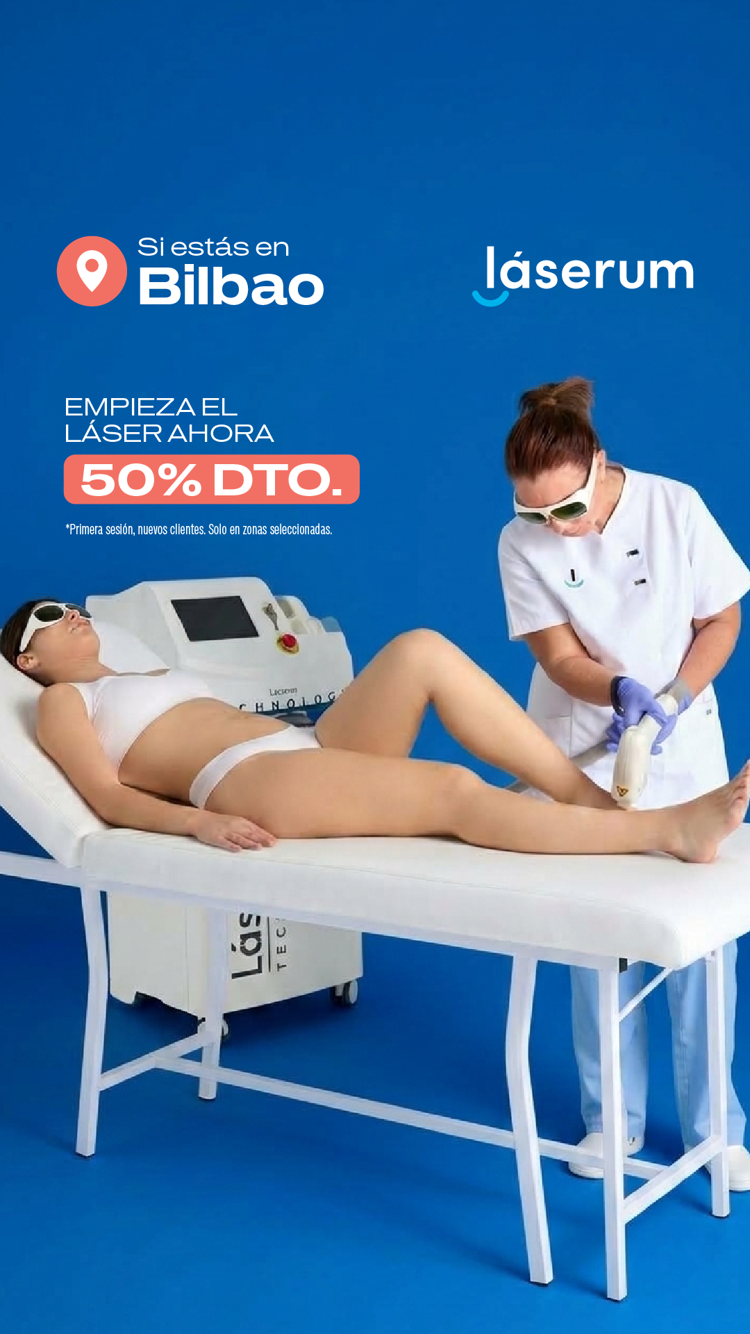Láserum Facebook ad