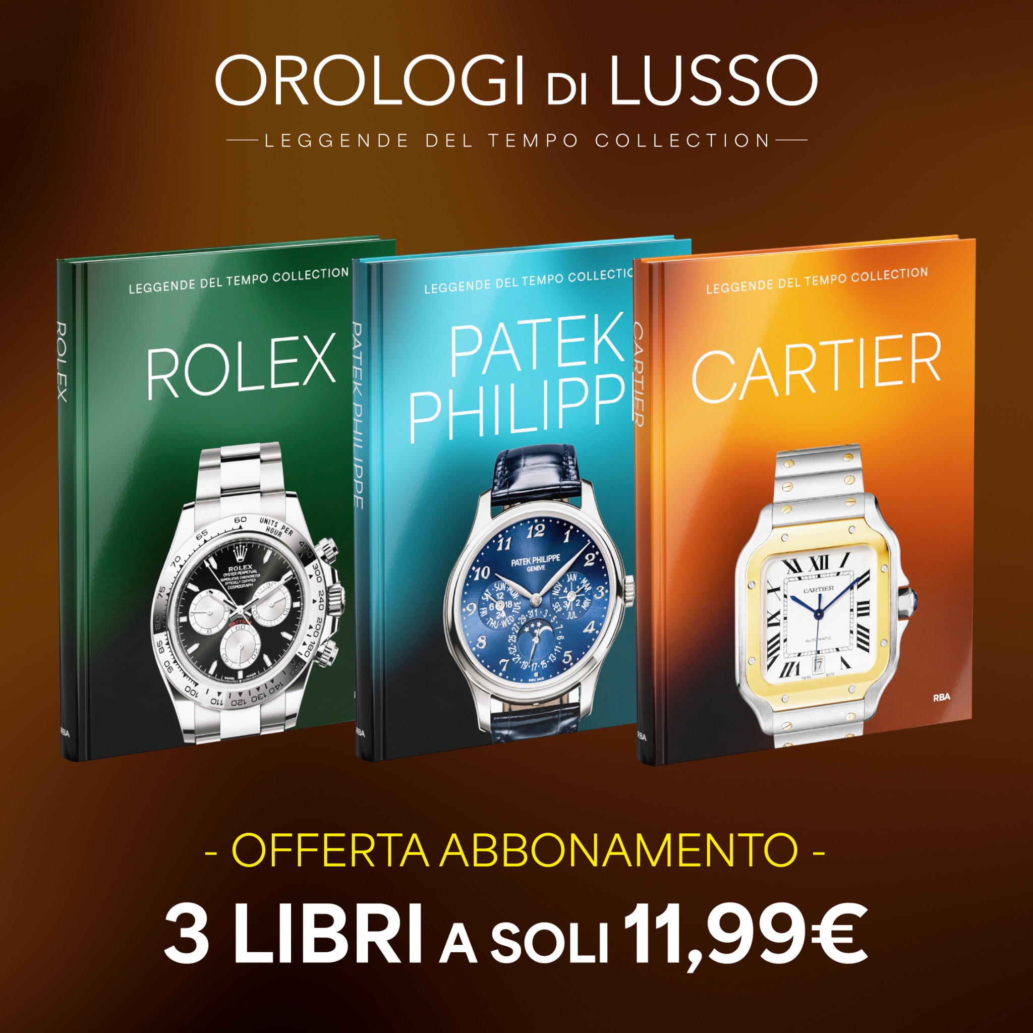 RBA Italia Facebook ad: OFFERTA ABBONAMENTO, 1° invio: 3 uscite a soli 11,99€