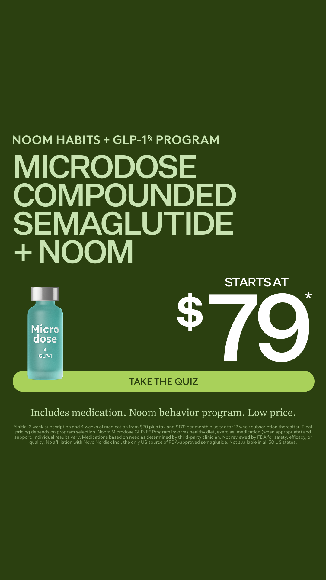 Noom Facebook ad: Weight loss reimagined