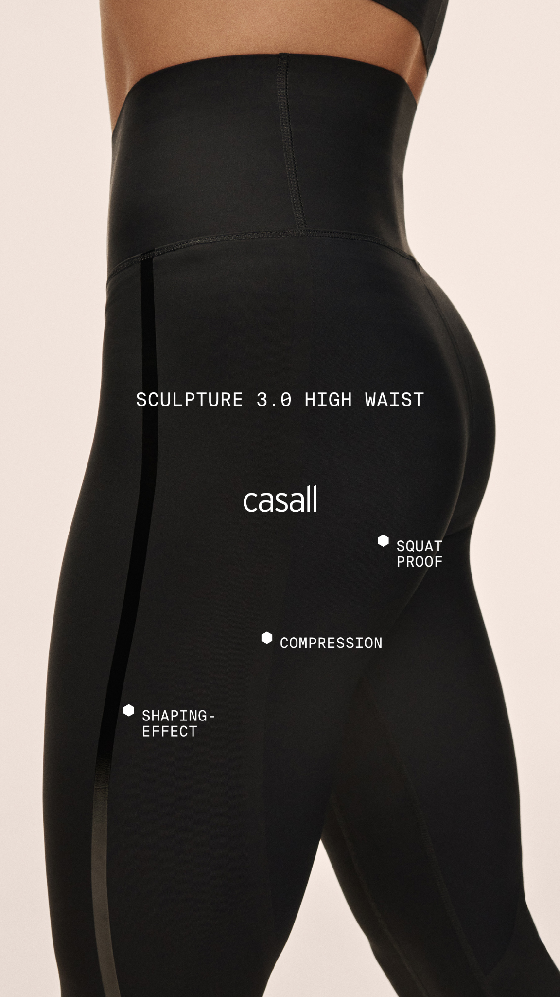 Casall Facebook ad: Sculpture 3.0 High Waist Tights