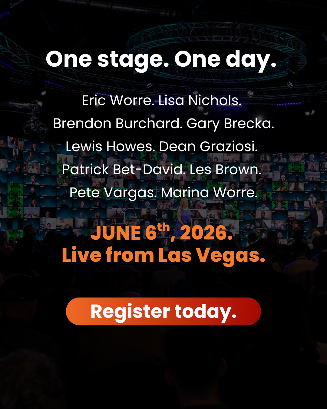 Eric Worre Facebook ad: Eric Worre's First New Book in 13 Years. Watch the Launch…
