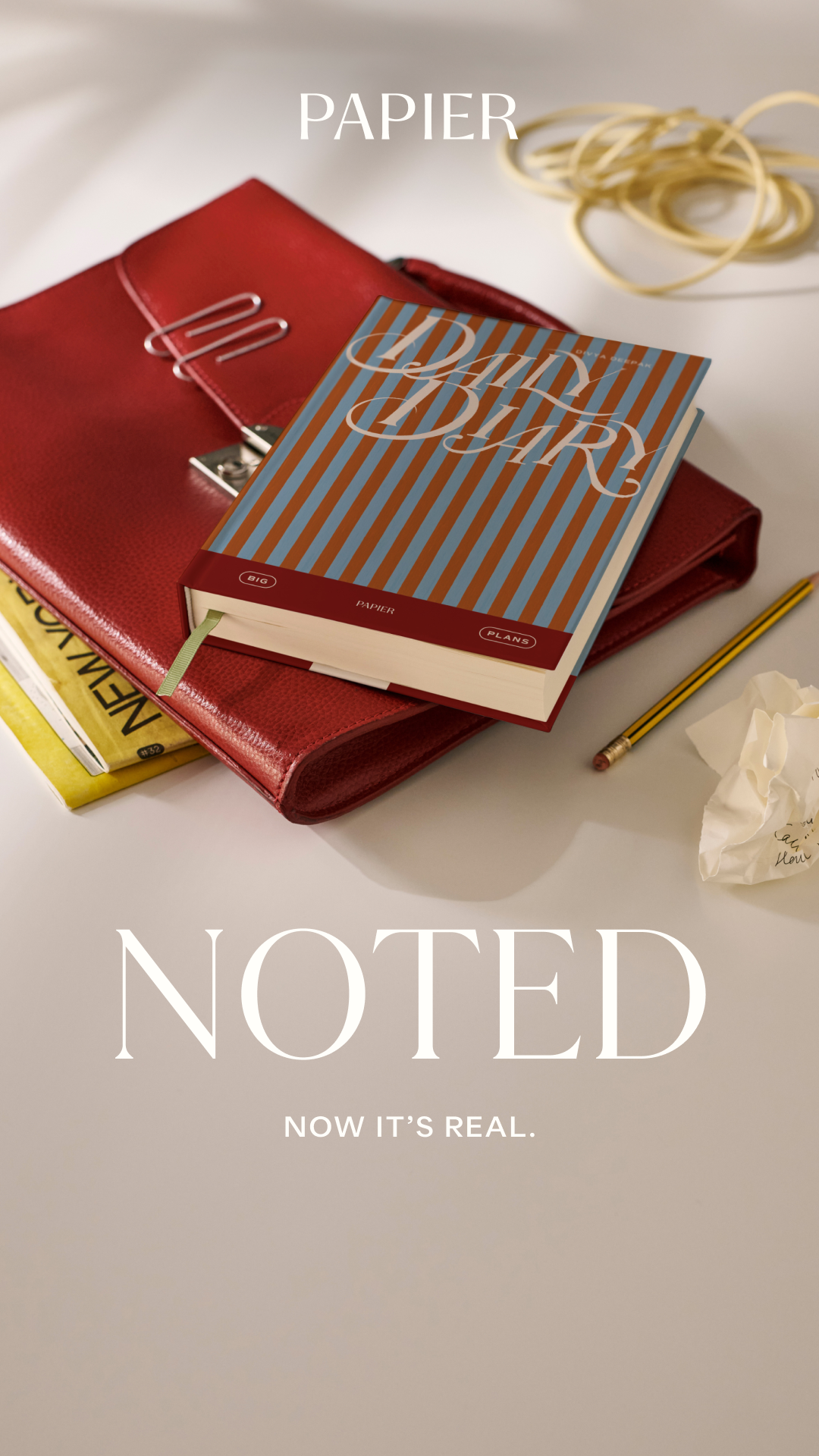 Papier Facebook ad