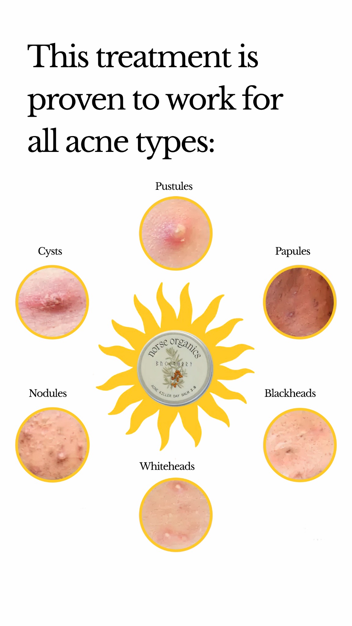 Norse Organics Facebook ad