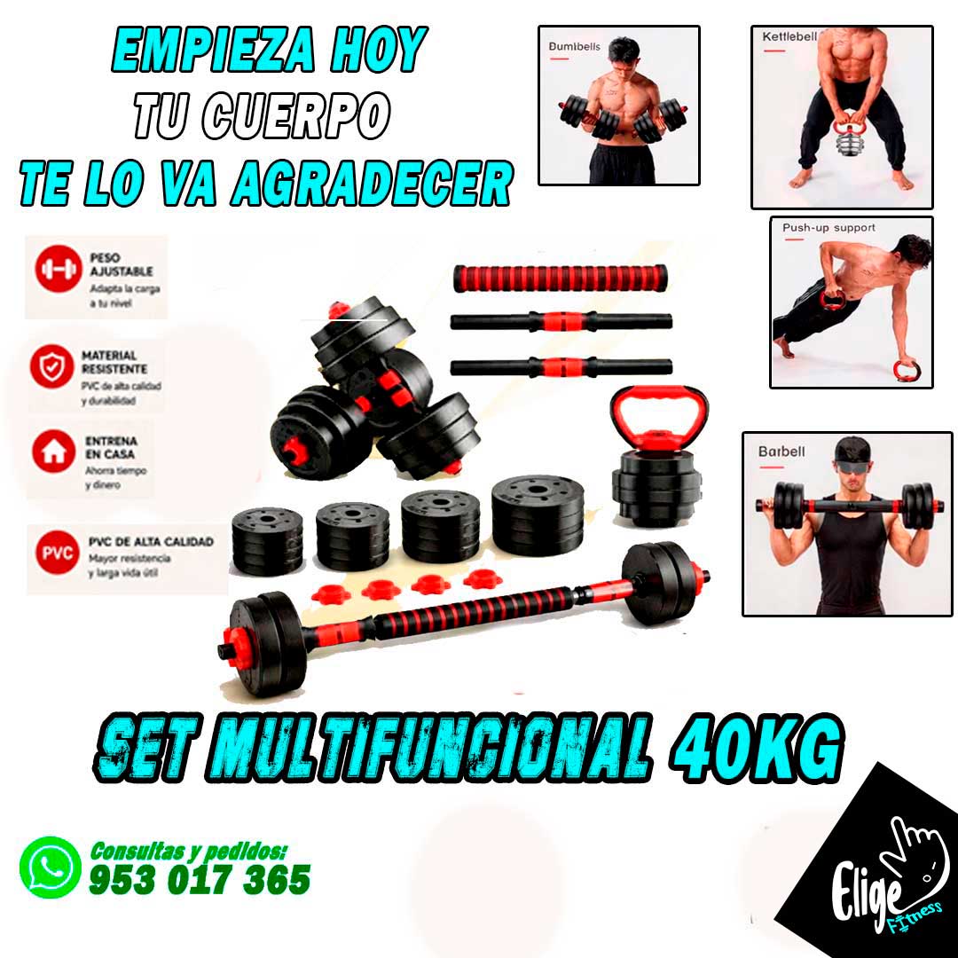 Elige Fitness Facebook ad: Entrena en Casa Hoy
