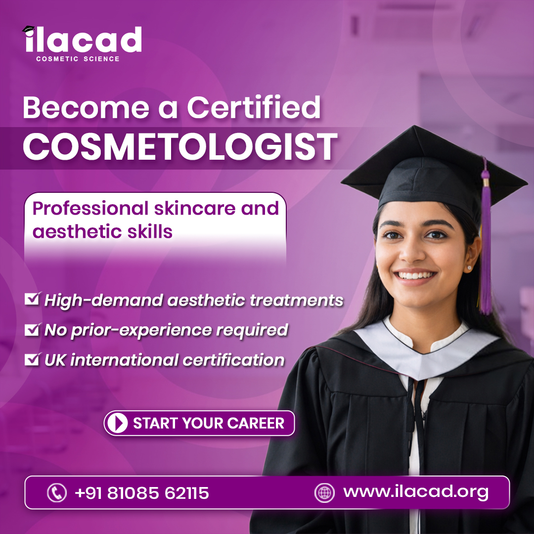 ILACAD INSTITUTE Facebook ad: Become A Cosmetologist