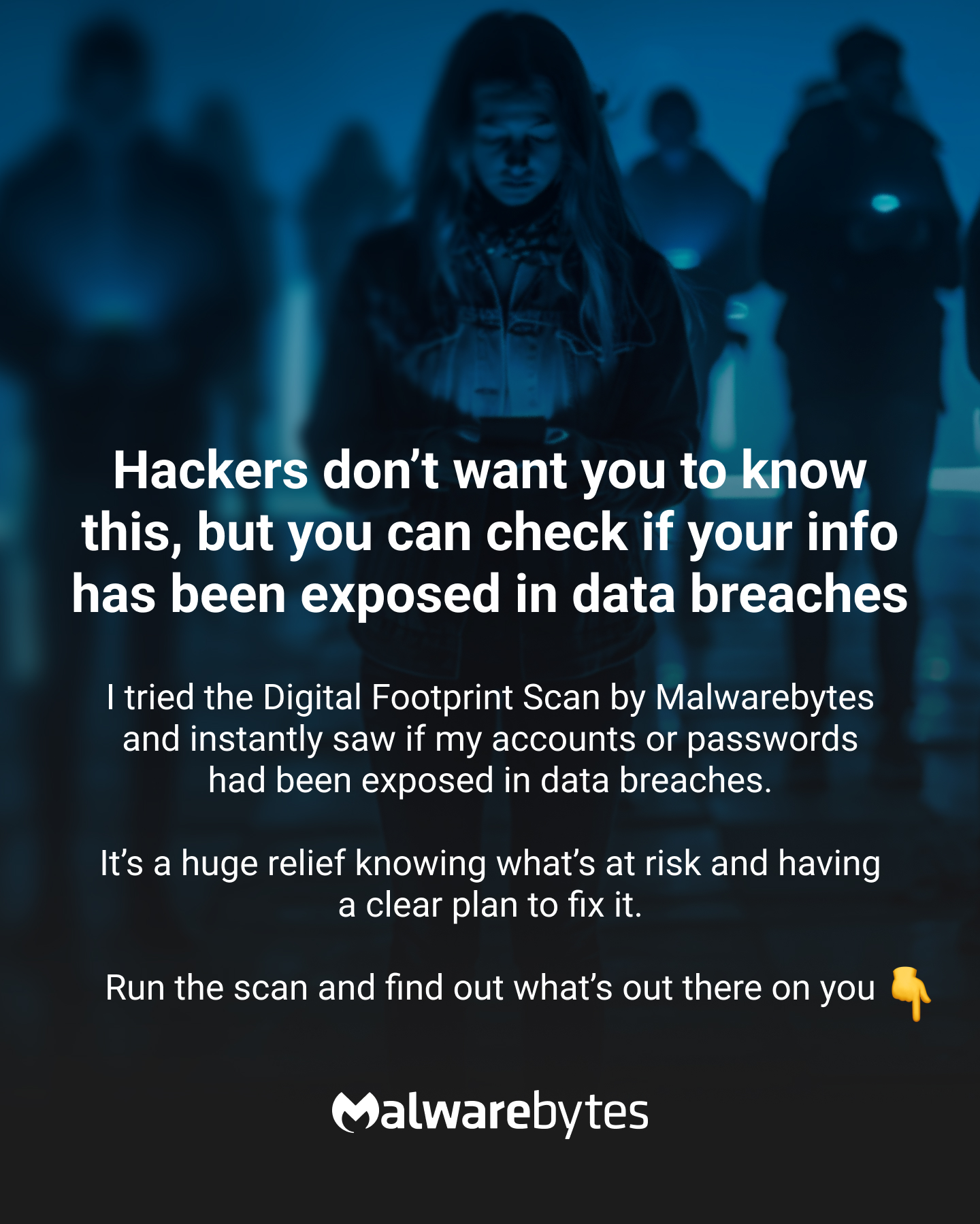 Malwarebytes Facebook ad