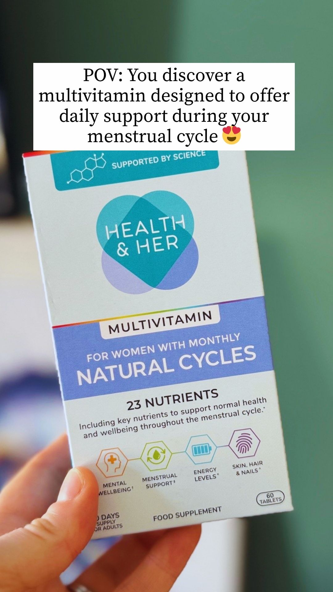 Health & Her Facebook ad