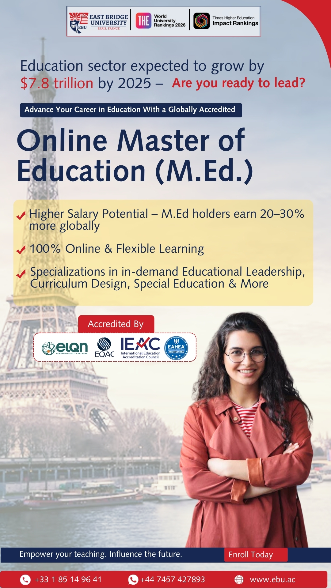 East Bridge University Facebook ad