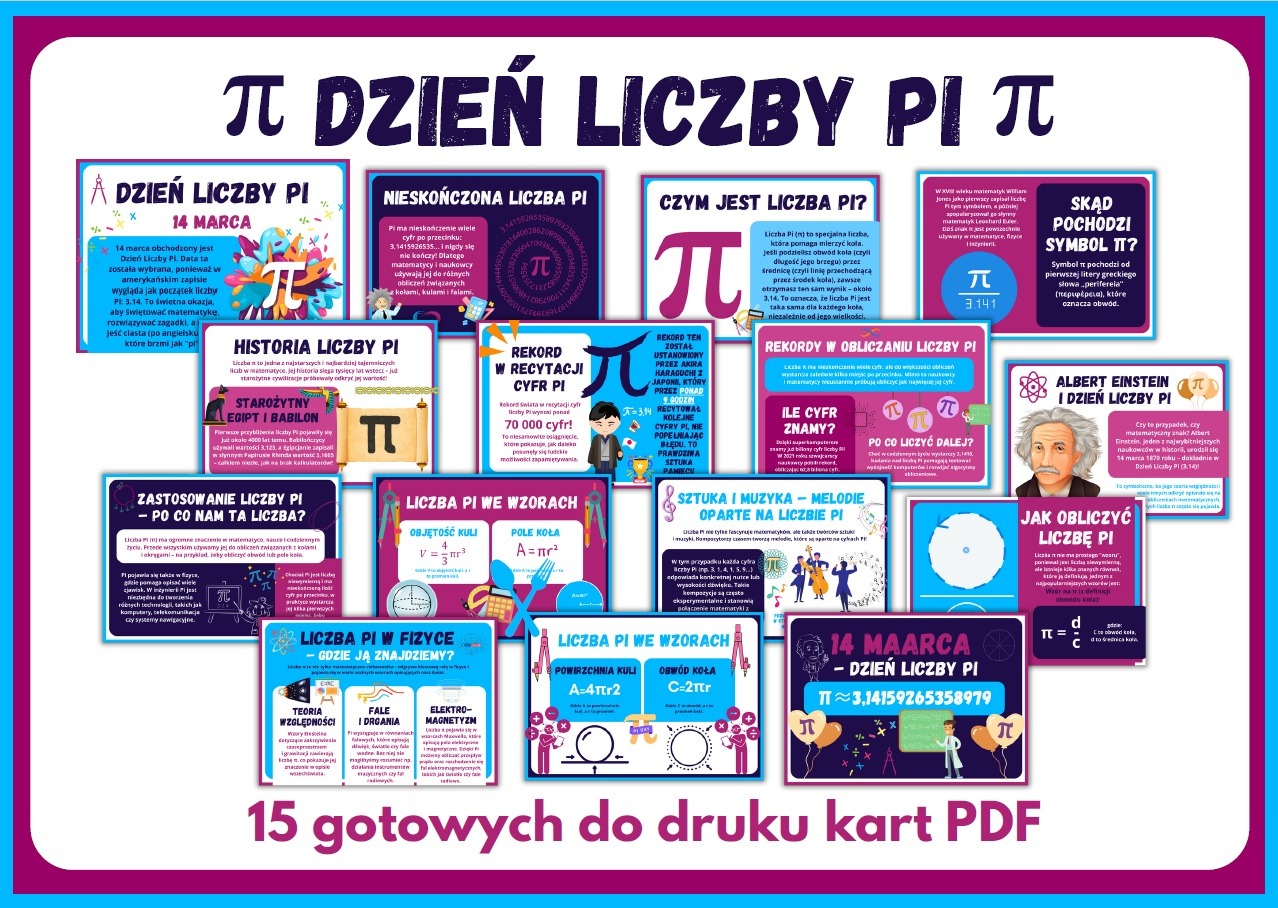 SkutecznyNauczyciel.pl Facebook ad: 14 marca DZIEŃ LICZBY Pi z tej okazji…