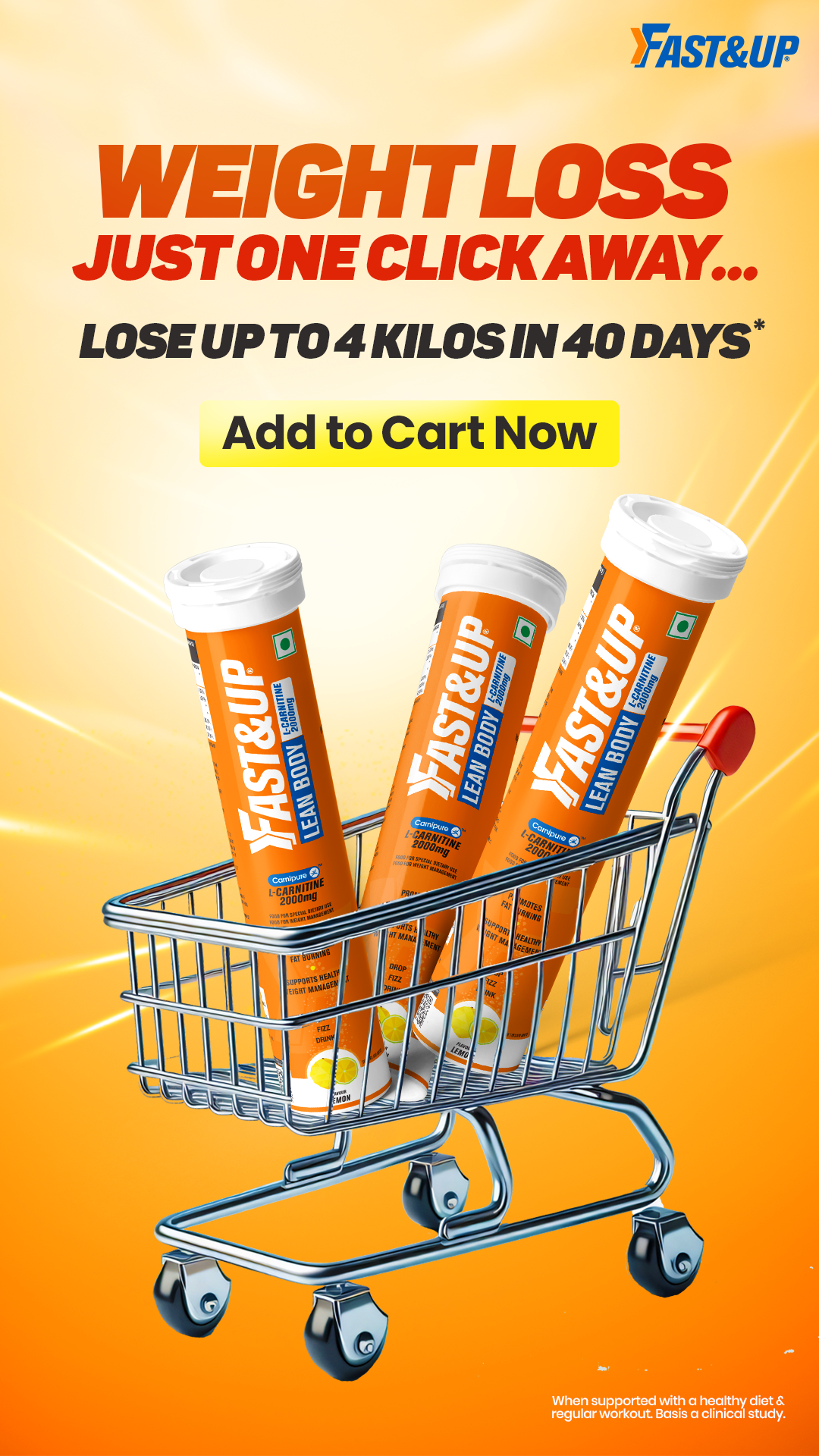 Fast&Up India Facebook ad