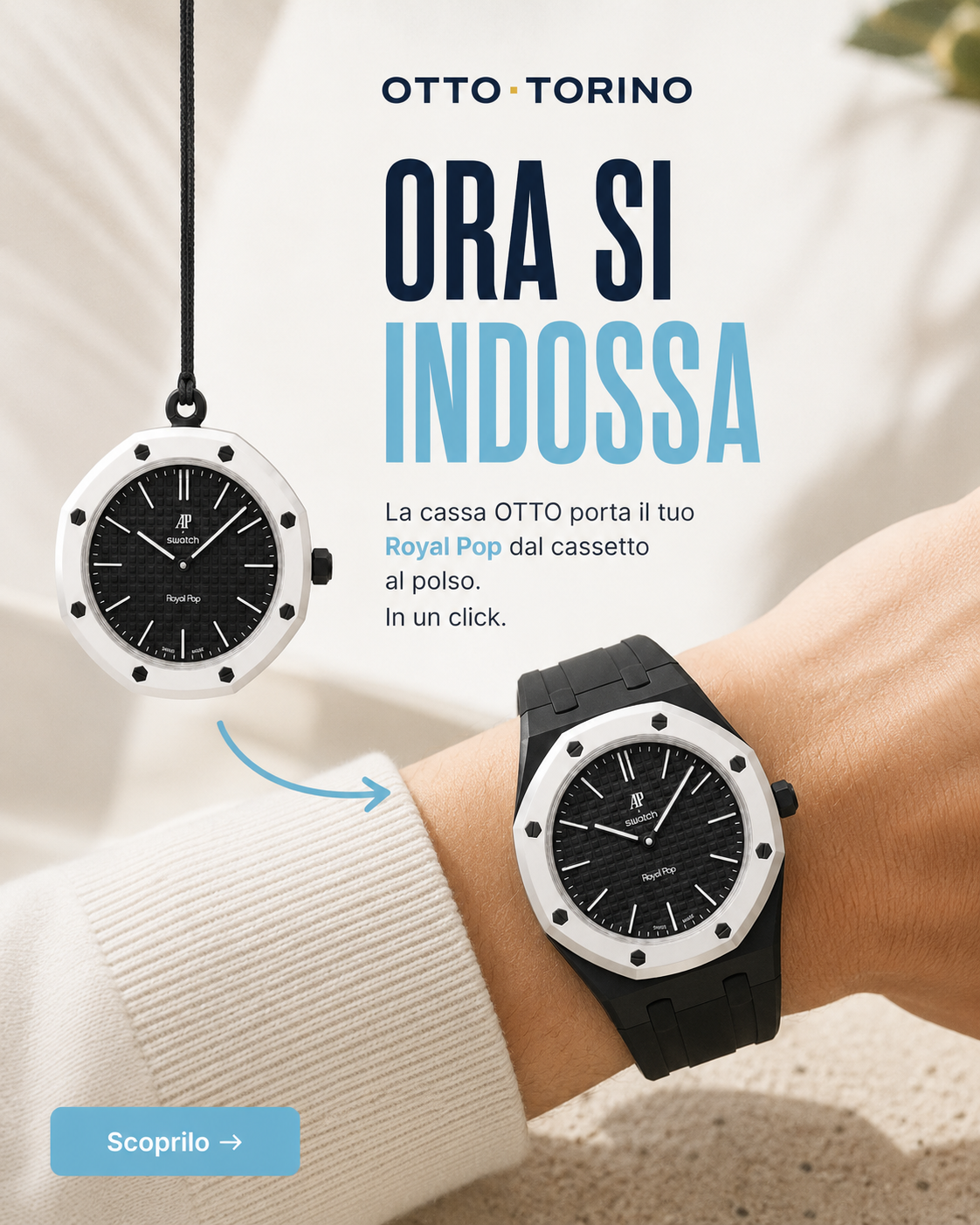 Otto Torino Facebook ad: Trasforma il tuo Royal Pop