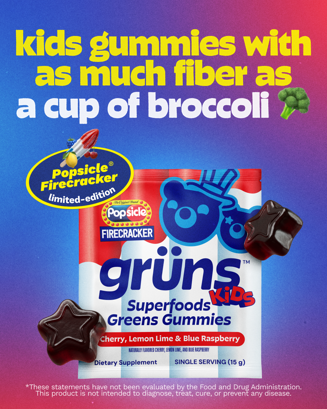 Grüns Kids Facebook ad