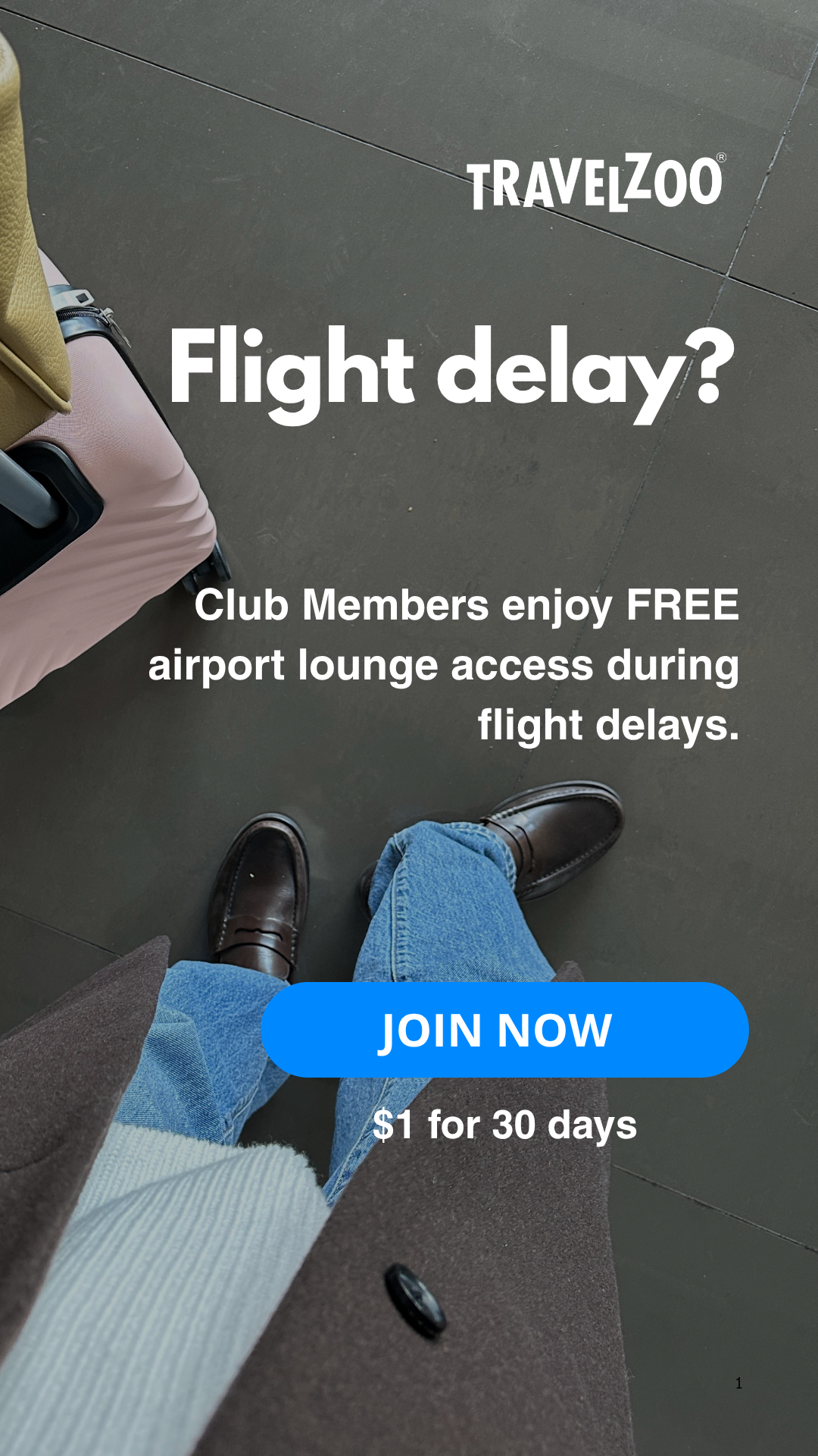 Travelzoo Facebook ad