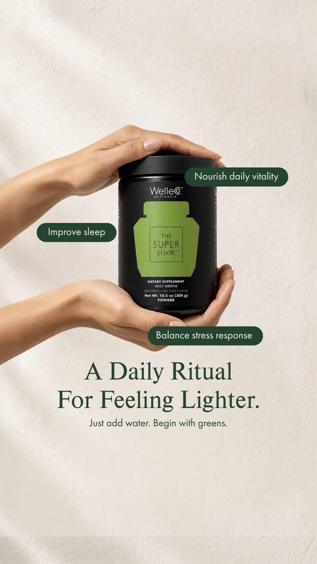 WelleCo Facebook ad