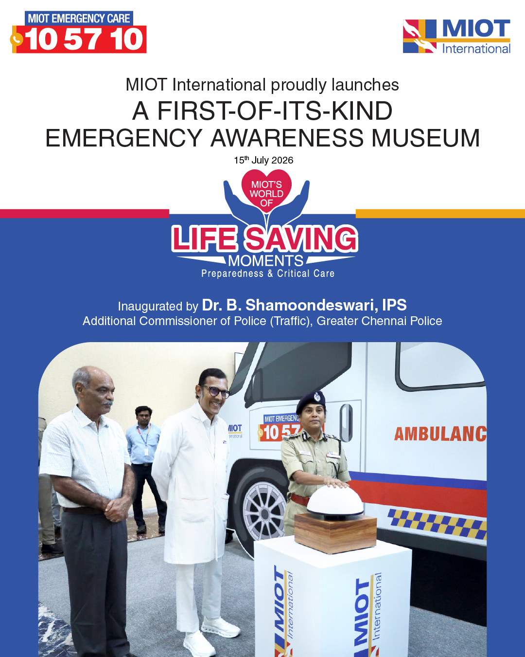 MIOT International Facebook ad: MIOT International proudly launched India's…