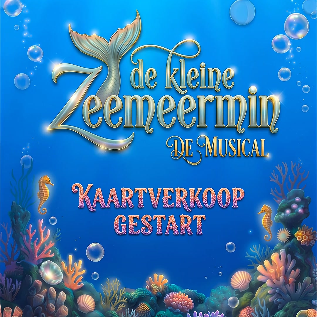 De Kleine Zeemeermin de Musical Facebook ad: In het theater bij jou in de buurt