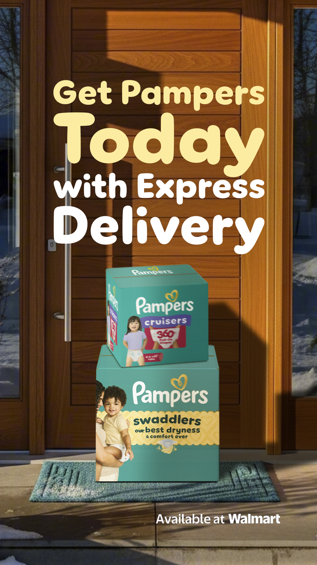 Pampers Facebook ad from Mar 9, 2026
