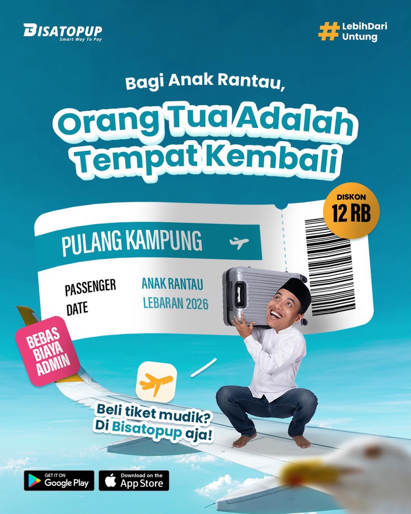 Bisatopup Facebook ad: Bisatopup - Agen Pulsa Murah