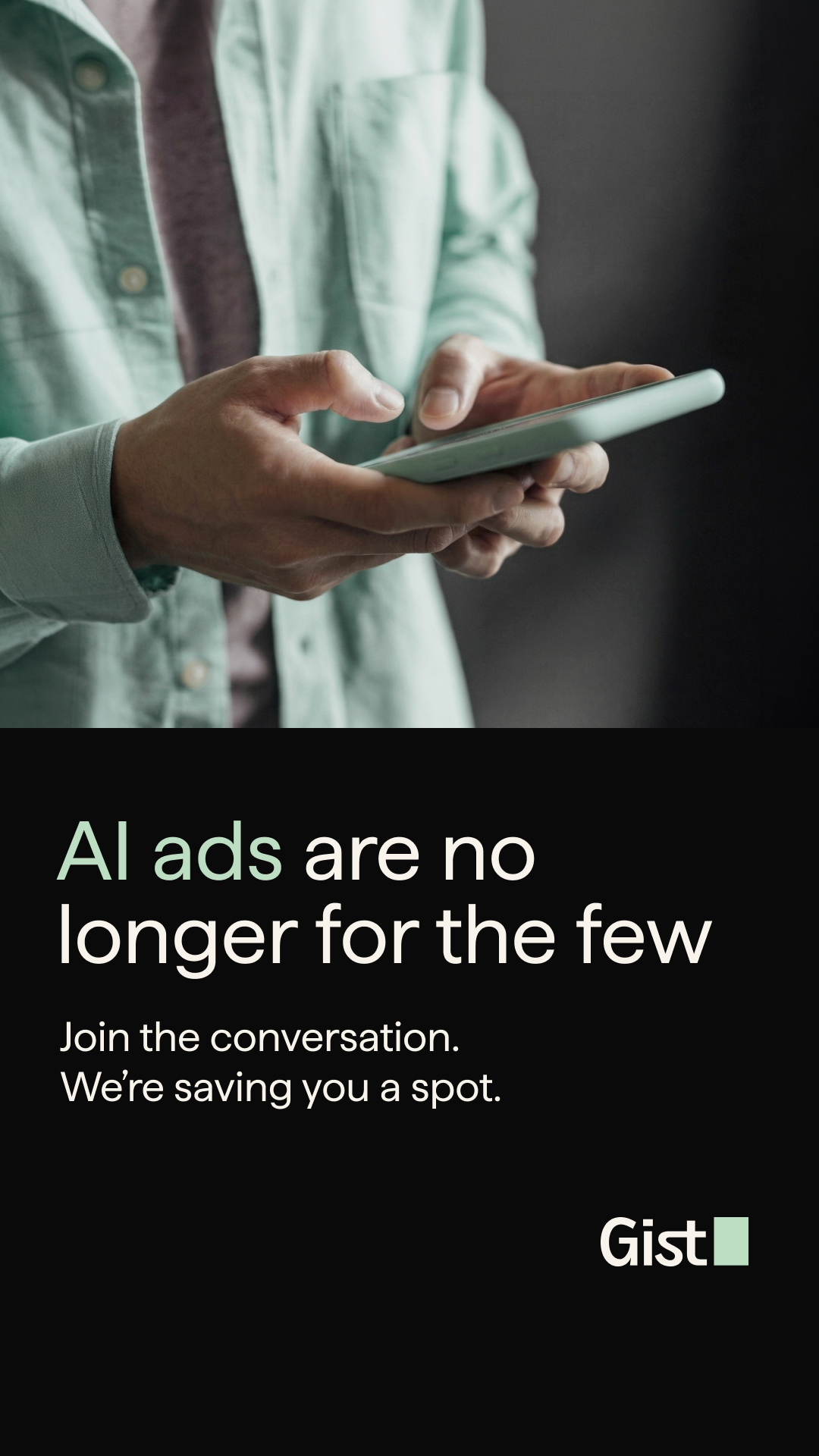 Gist AI Facebook ad from Apr 21, 2026