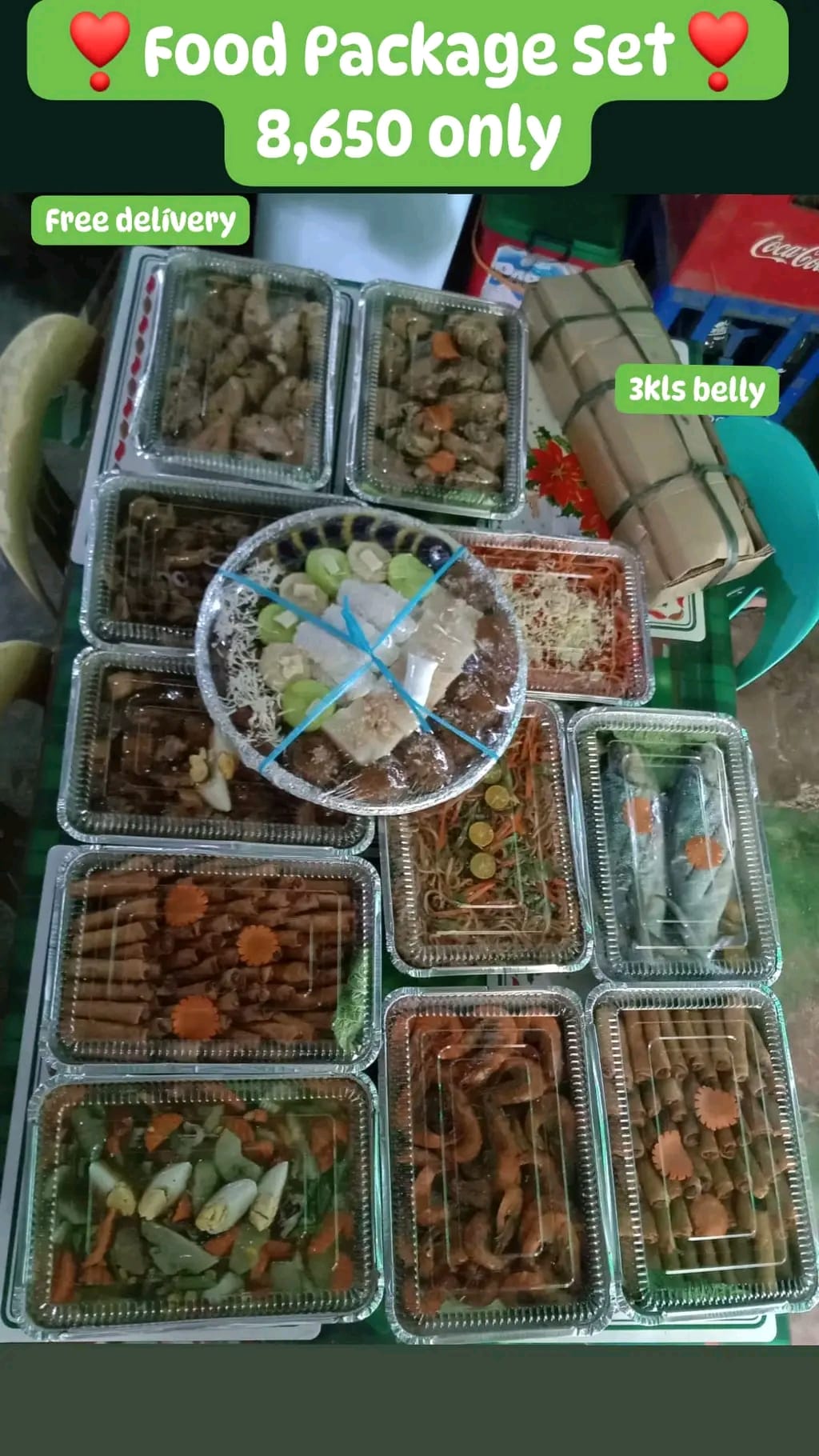 RCA Bilao Kakanin and Food packages Facebook ad: PM.PM LANG MOH MGA MA'AM/SIR SA KADTONG DILI…
