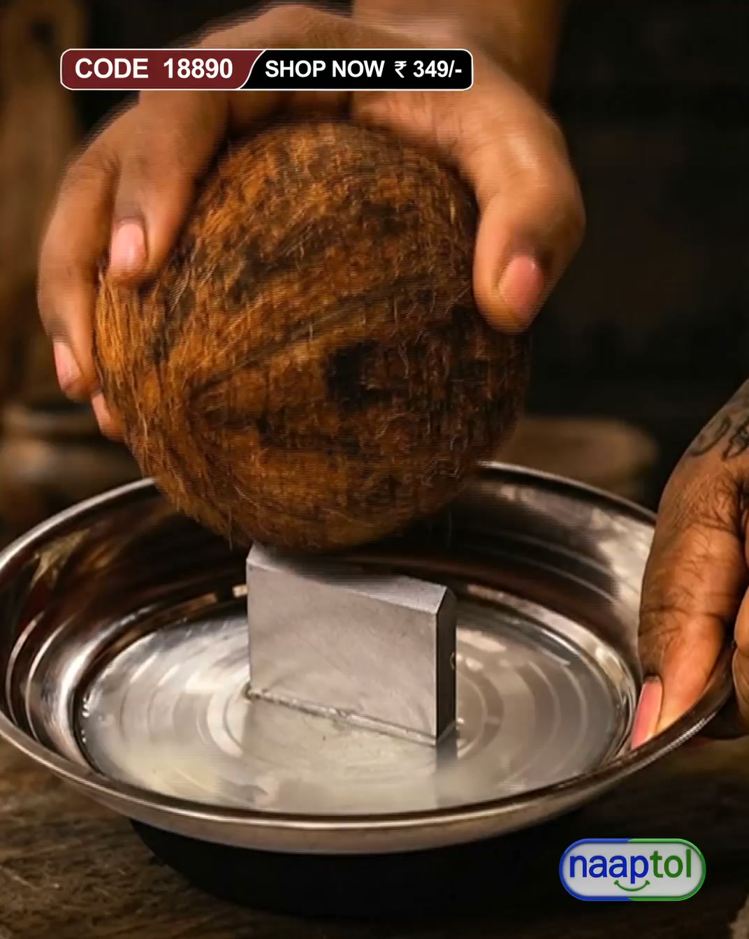 Top Shopping Hub Facebook ad: The Ultimate Coconut Breaker: Safe & Simple!