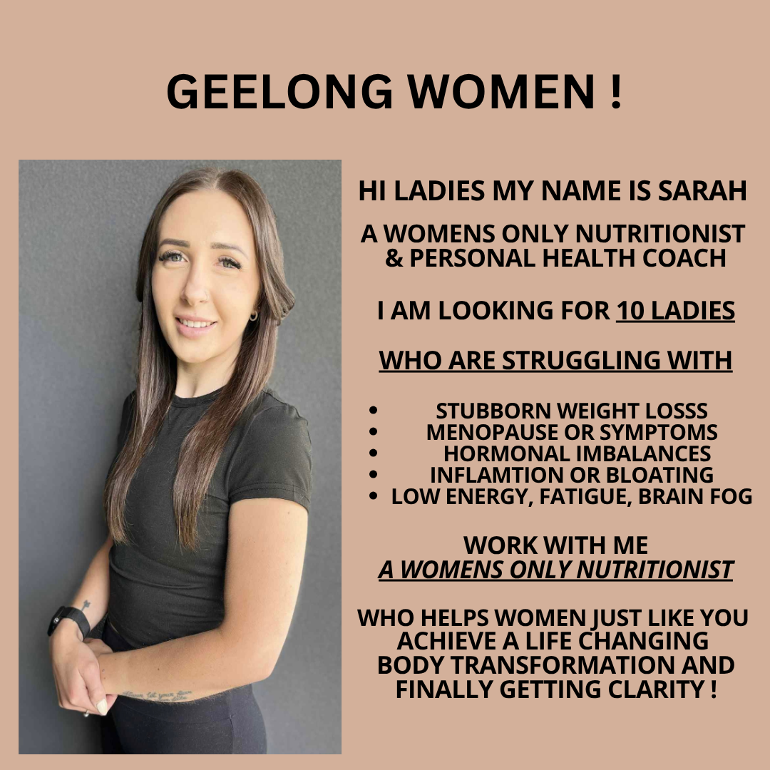 Strong By HER Facebook ad: WOMENS NUTRITIONIST & PERSONAL COACHING