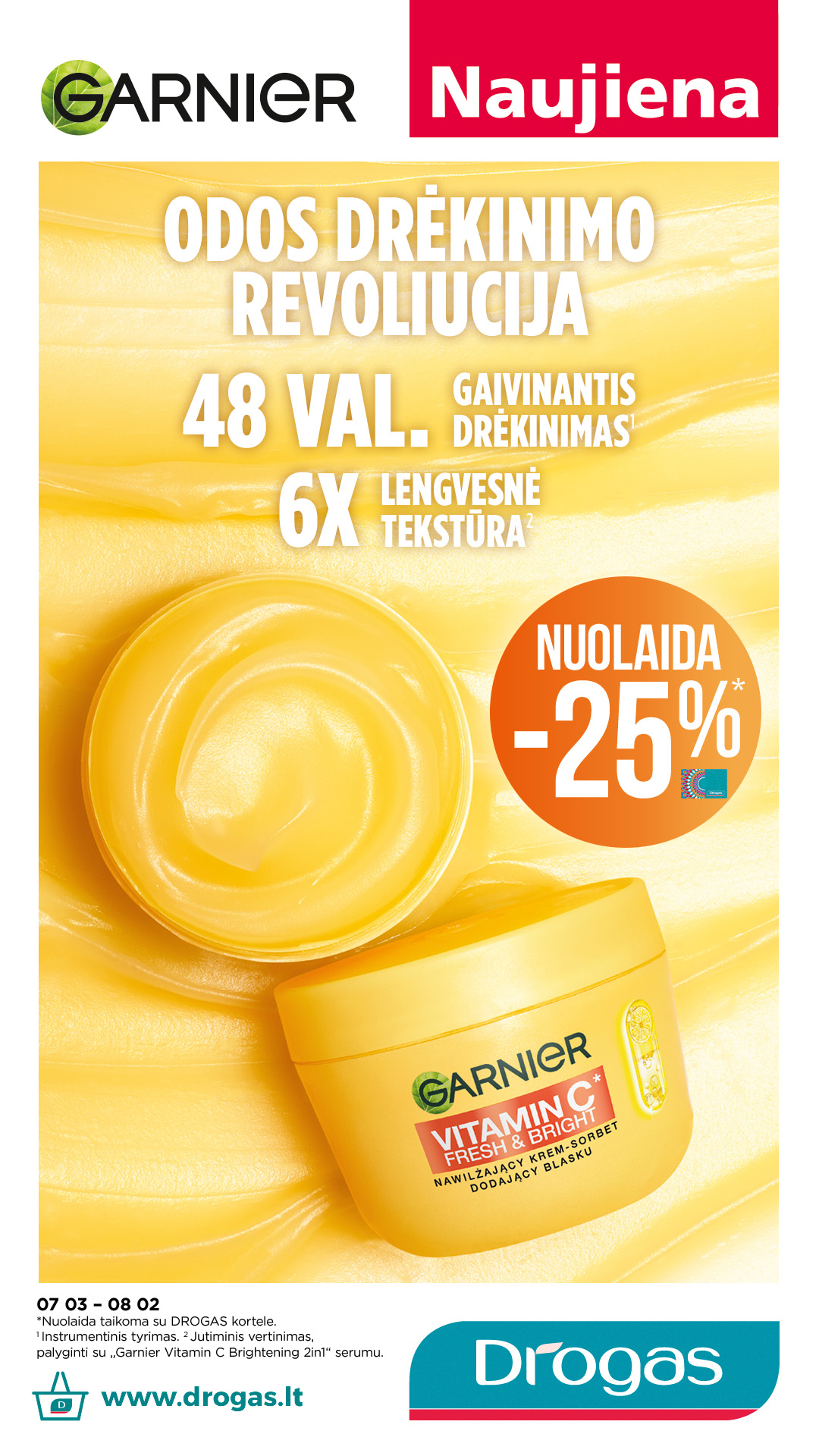 Garnier Facebook ad