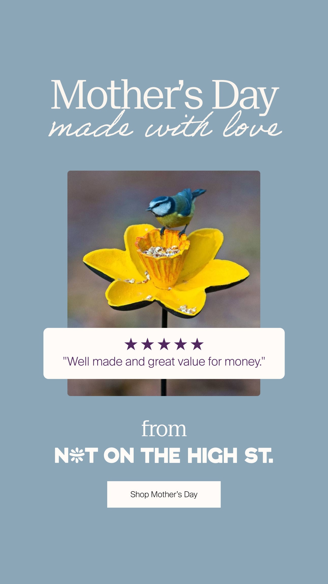 notonthehighstreet Facebook ad